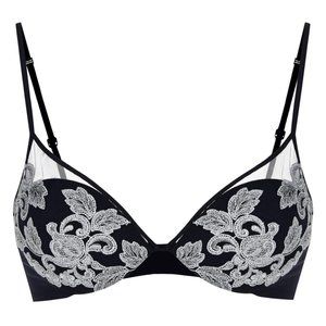 NWT La Perla Moonlight Push-up Bra and Brazilian Hipster Briefs Panty Set